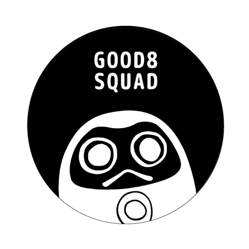 G8S Sticker Black