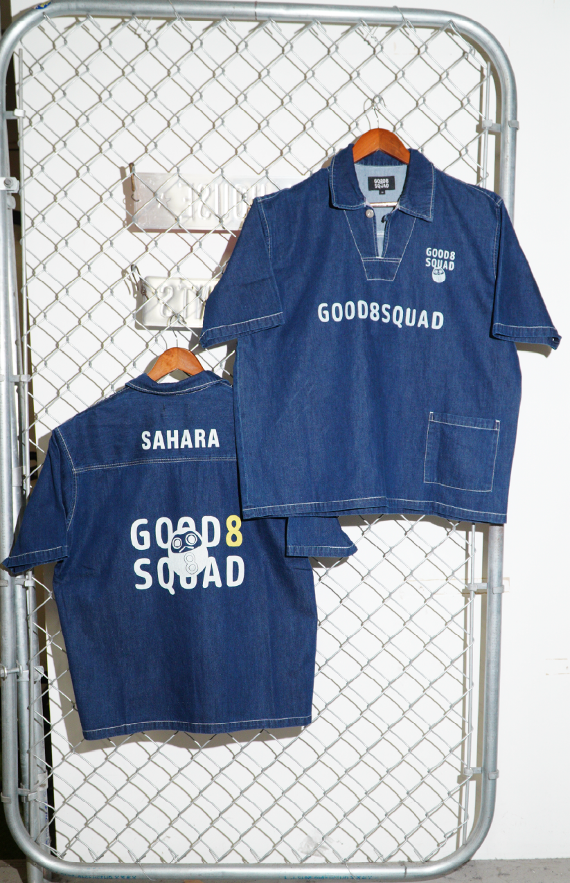 G8S Denim Uniform / Sahara – GOOD8SQUAD STORE G8S Denim Uniform / Sahara – GOOD8SQUAD STORE