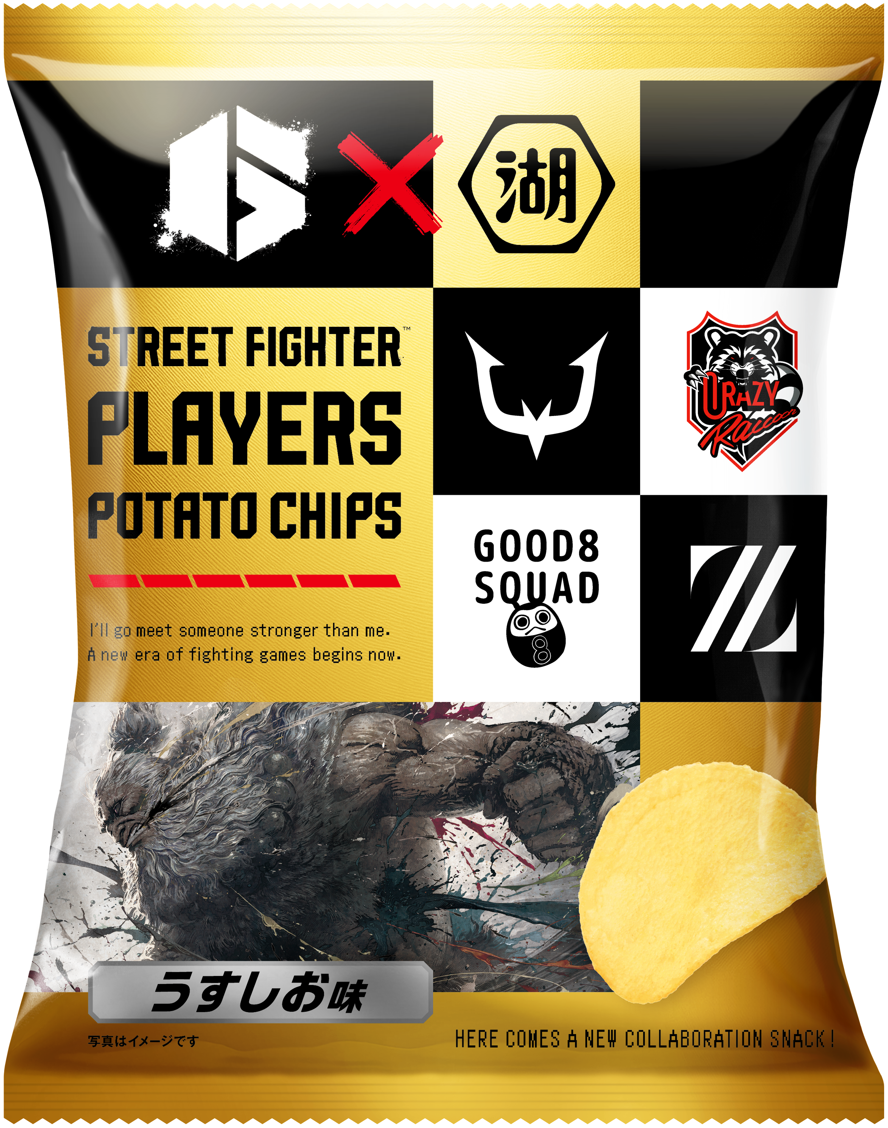 ストリートファイター プレイヤーズポテトチップス – GOOD8SQUAD STORE