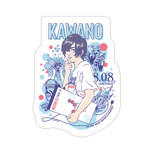 Kawano Sticker Set