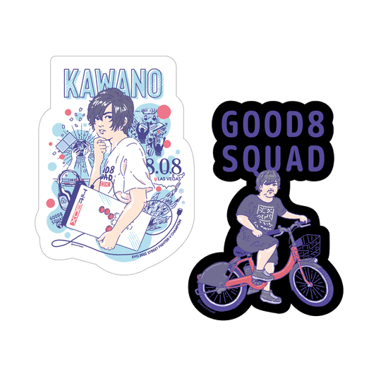 Kawano Sticker Set