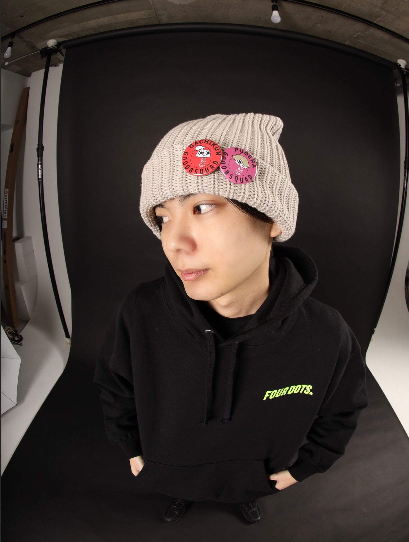 ニット帽 EARFLAP KNIT CAP（ニットキャップ/ビーニー）｜XLARGE（エクストラ